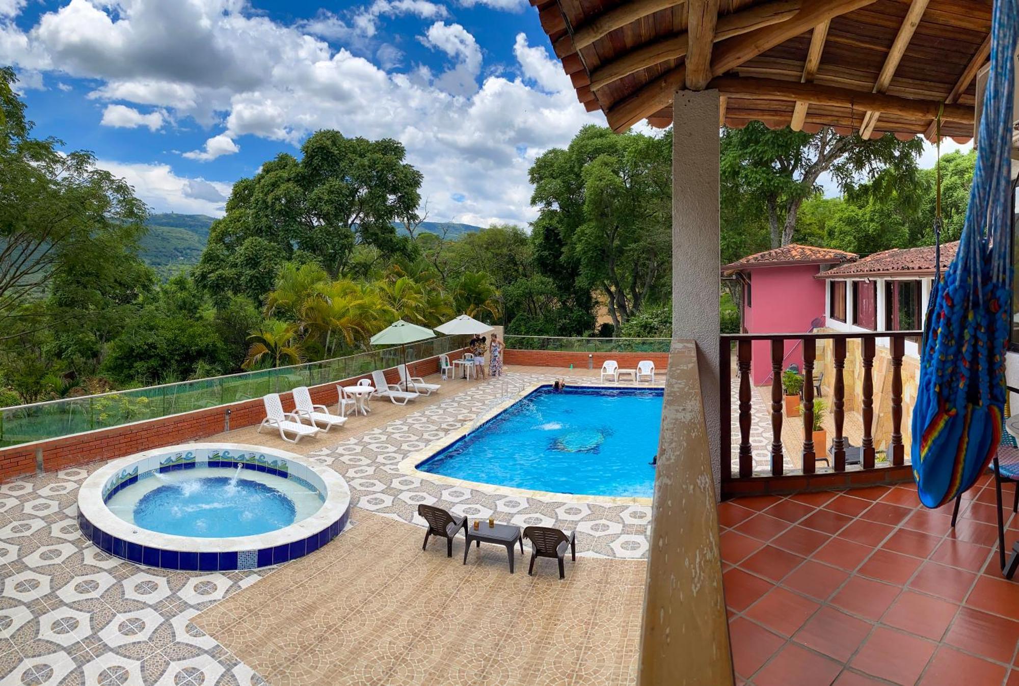 Hotel Campestre La Trinidad 圣希尔 外观 照片